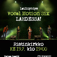 Konsertti lauluyhtye Vocal Motion Six Konsertti lauluyhtye Vocal Motion Six
