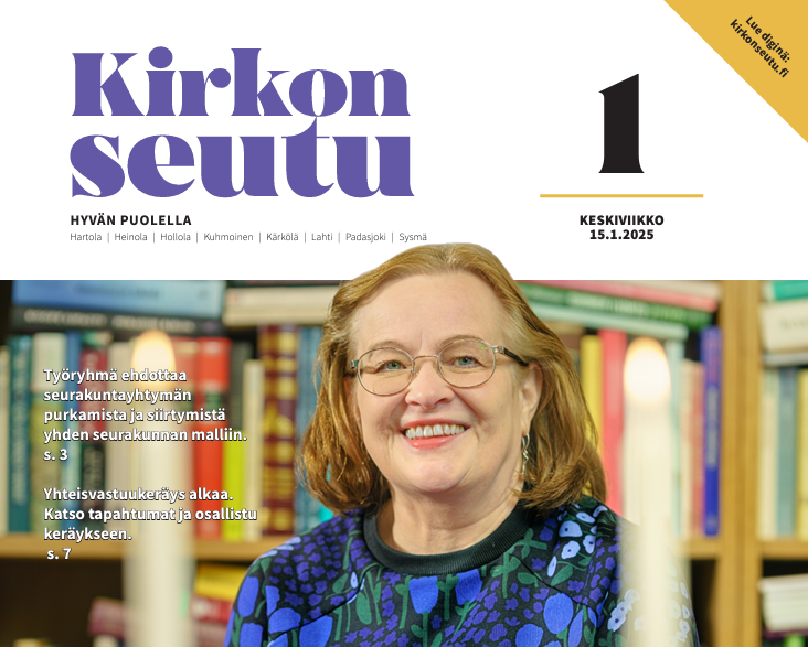 Kirkonseutu-lehden kansi