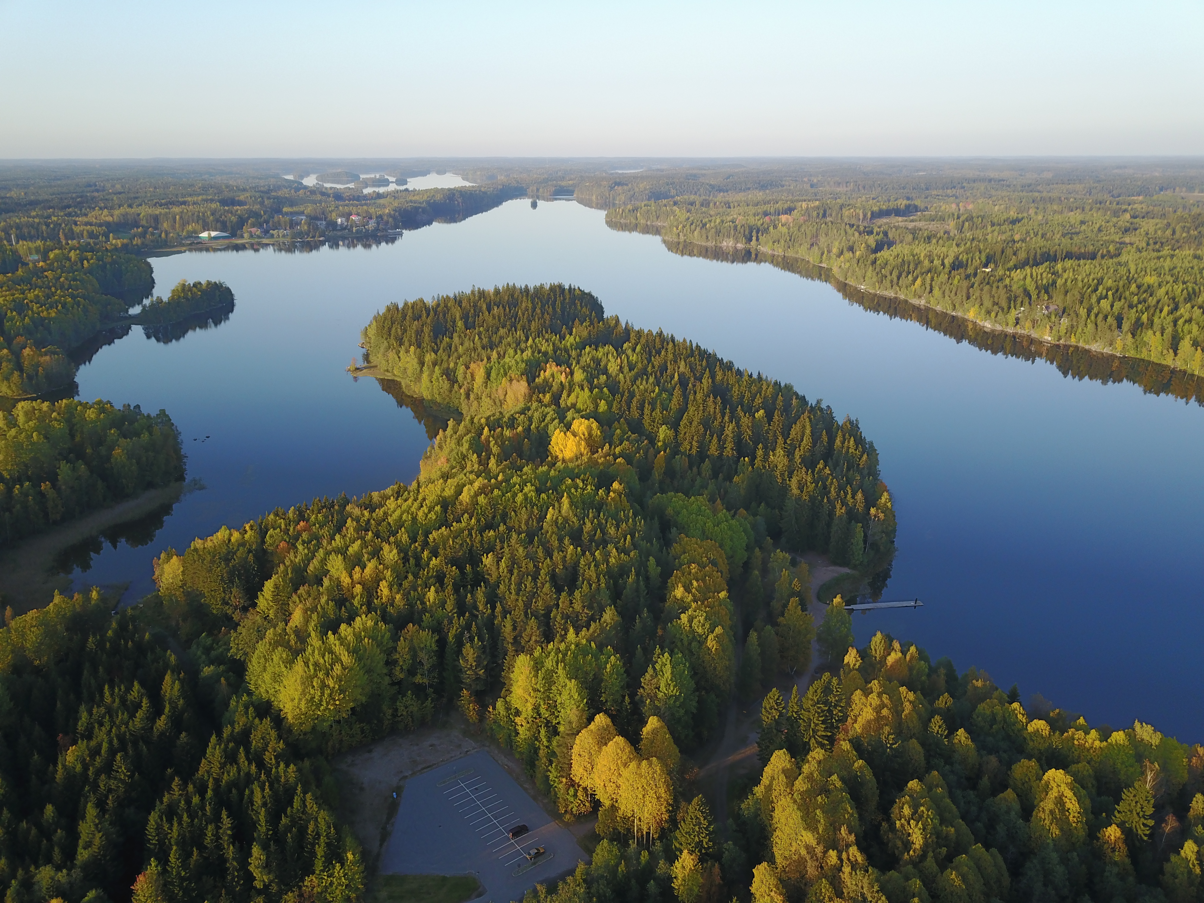 Nastolan järvimaisemaa.