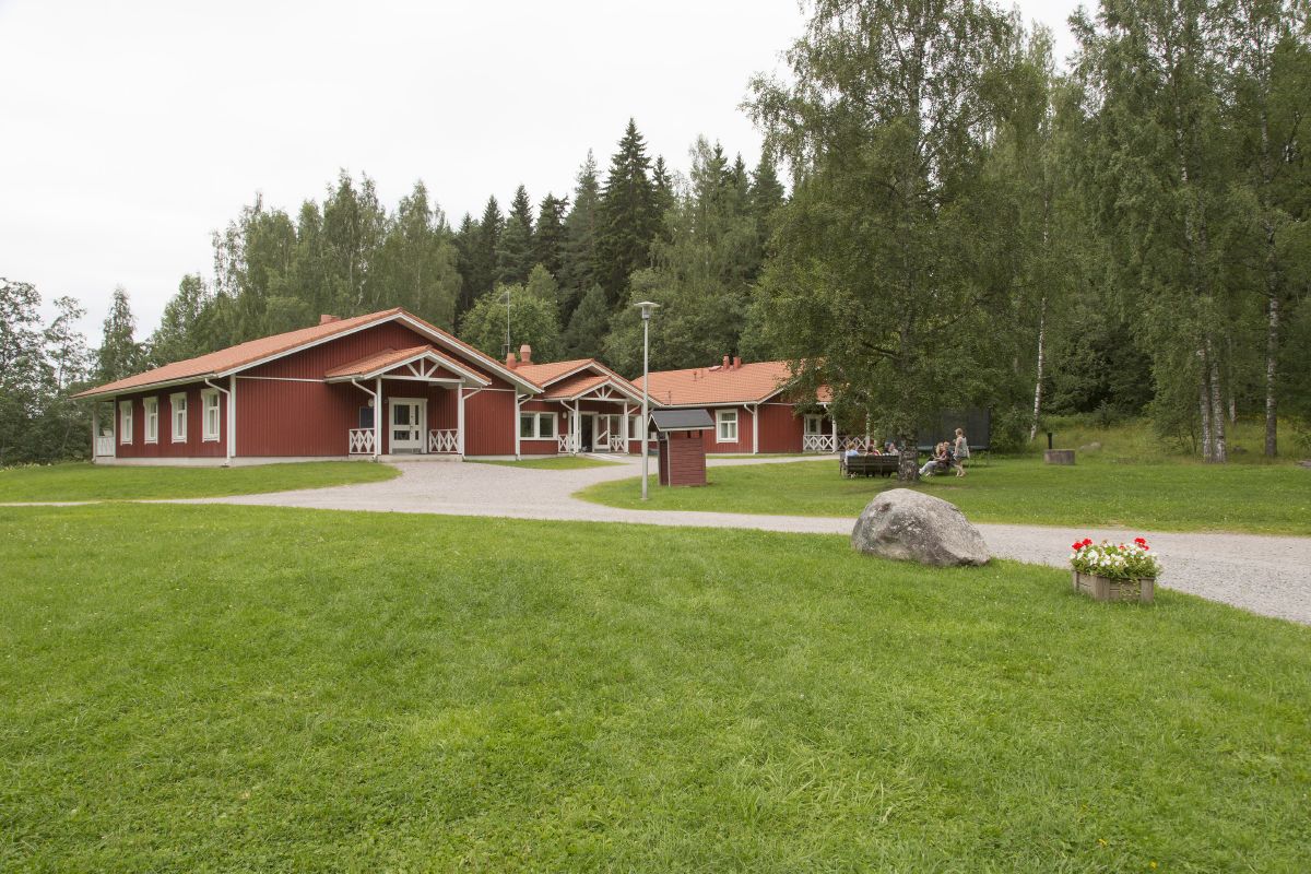 Punainen Upilan majoitusrakennus