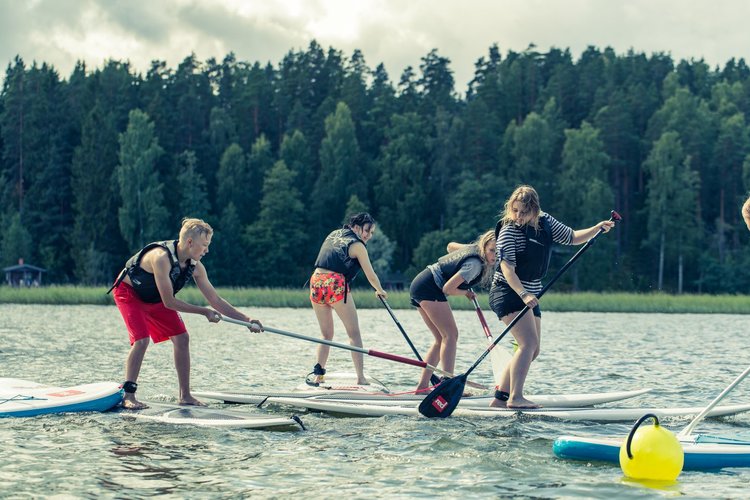 Lahti oli yksi rippikouluprosenttiaan nostaneista seurakunnista. Kuva Siikaniemen kurssikeskuksesta. Kuva: ...