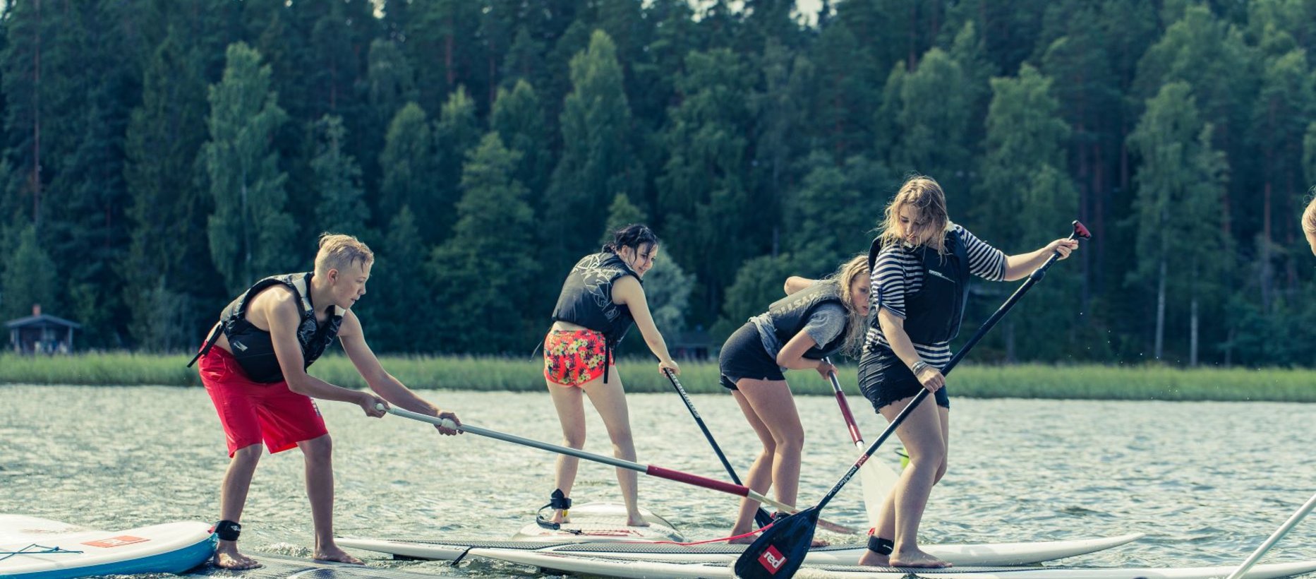 Lahti oli yksi rippikouluprosenttiaan nostaneista seurakunnista. Kuva Siikaniemen kurssikeskuksesta. Kuva: ...