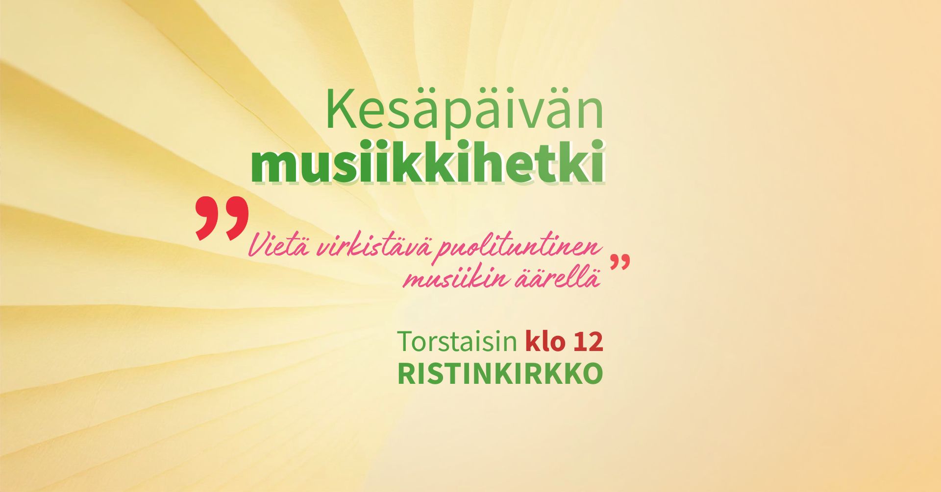 Auringonsäteitä ja otsikkotiedot