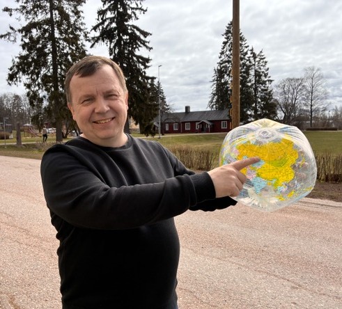 Kuvassa Markus Aitamäki
