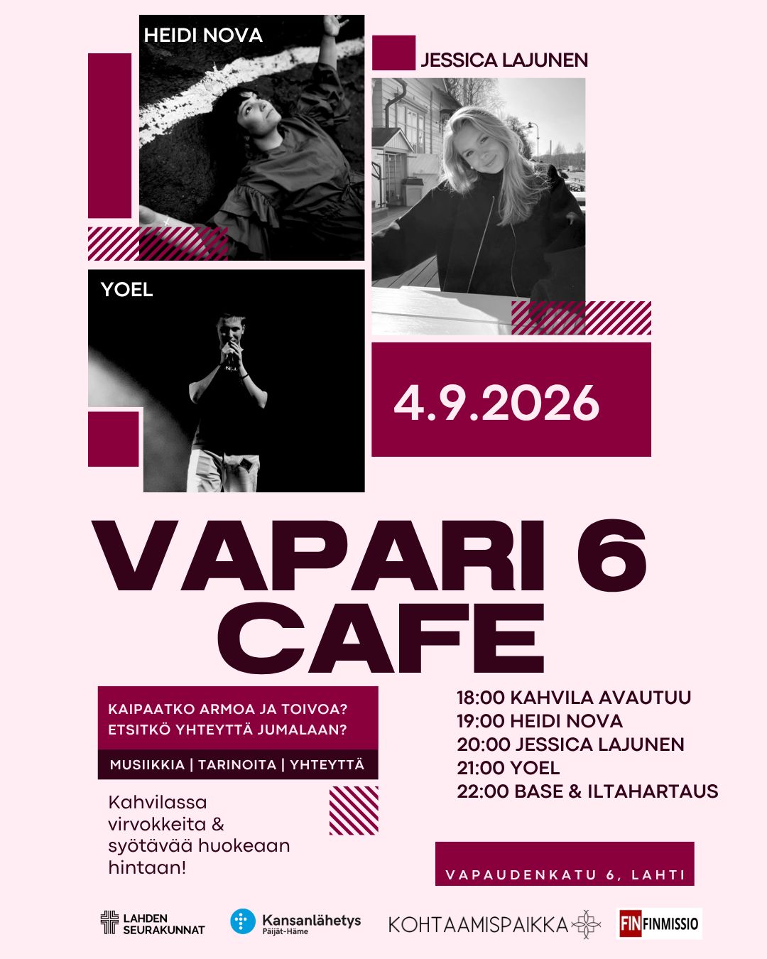 Vapri 6 Cafe mainos