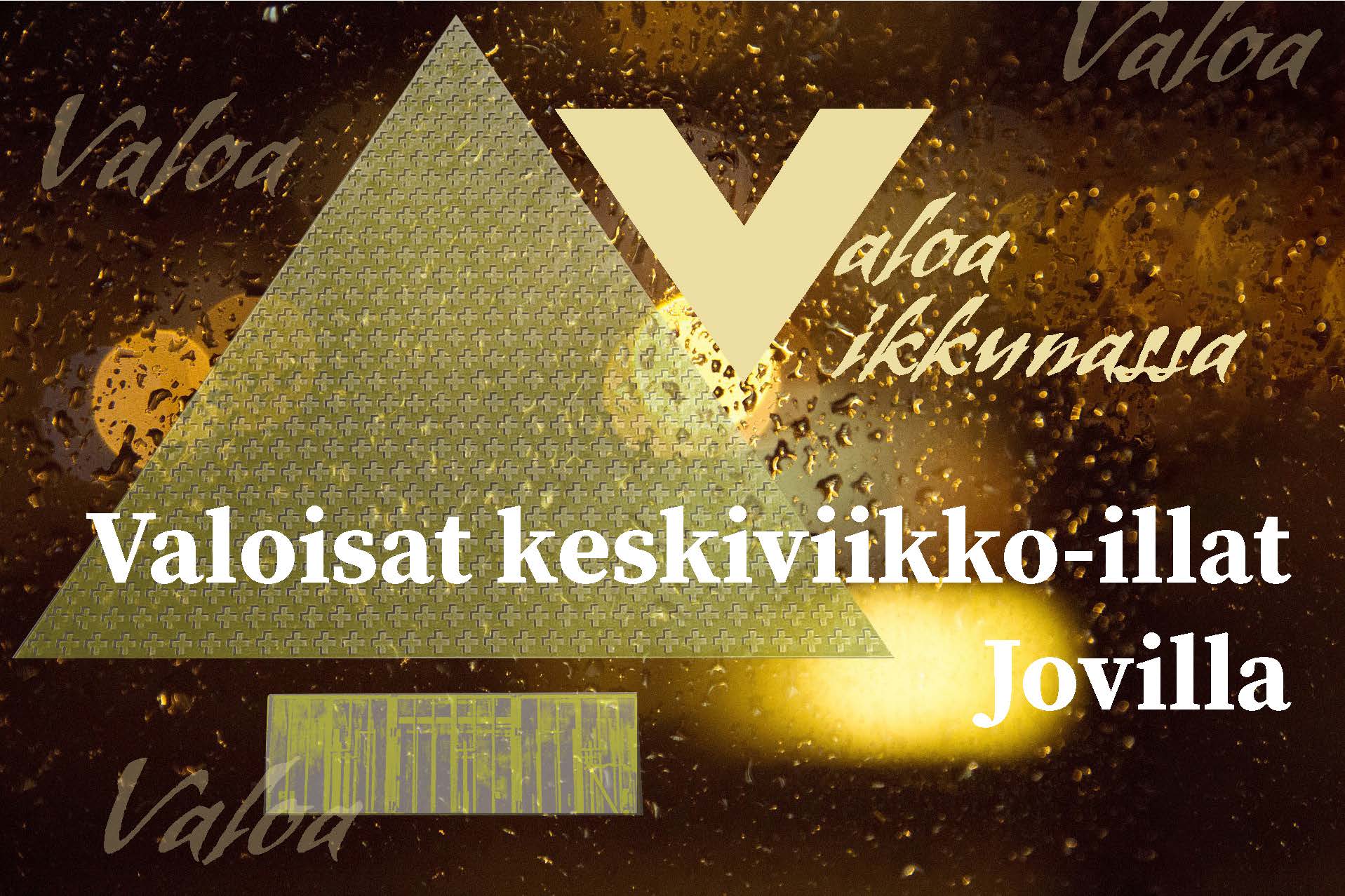 Valoa ikkunassa valoa kirkon ikkunassa