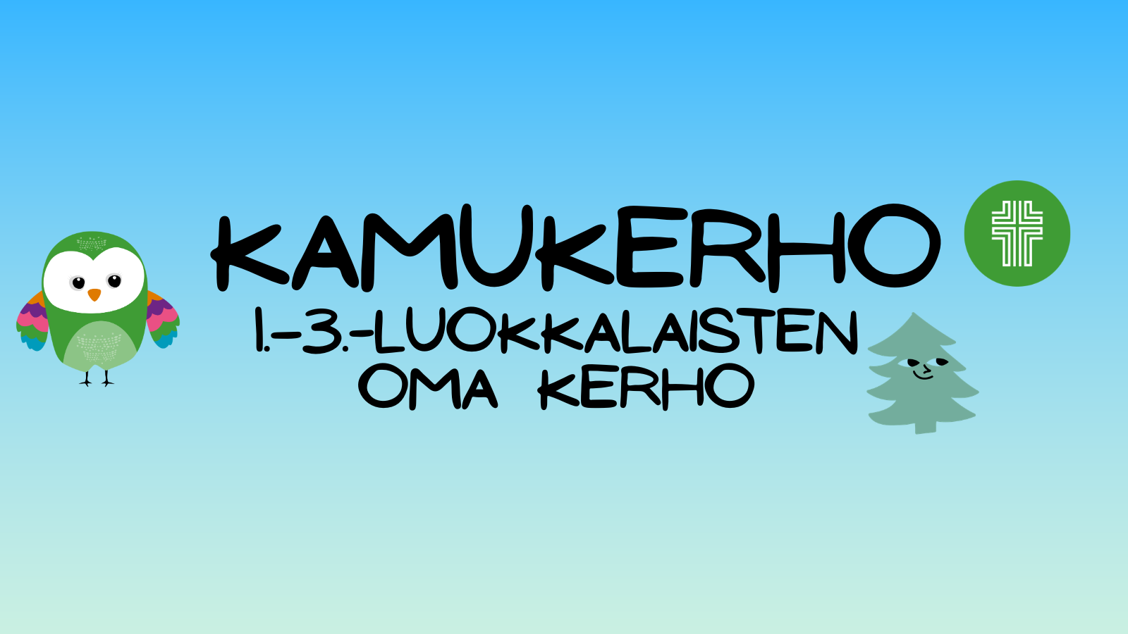 Kamukerho 1.-3.-luokkalaisten oma kerho, logo